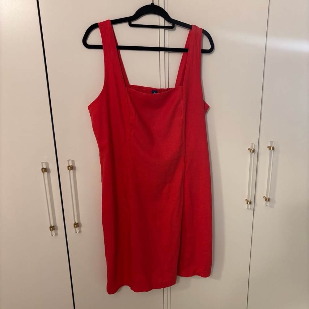 Old Navy Sleeveless Linen-Blend Mini Dress - XL Tall